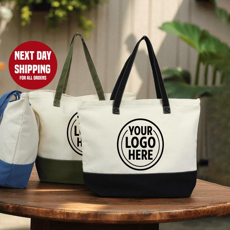 Women Fashion Brand Logo - Custom Logo Tote Bag Personalized Company