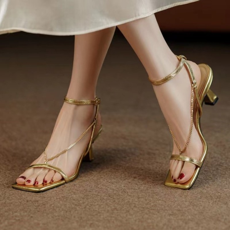 Women Fashion Trend 2026 - New Summer Fashion Square Toe Women's