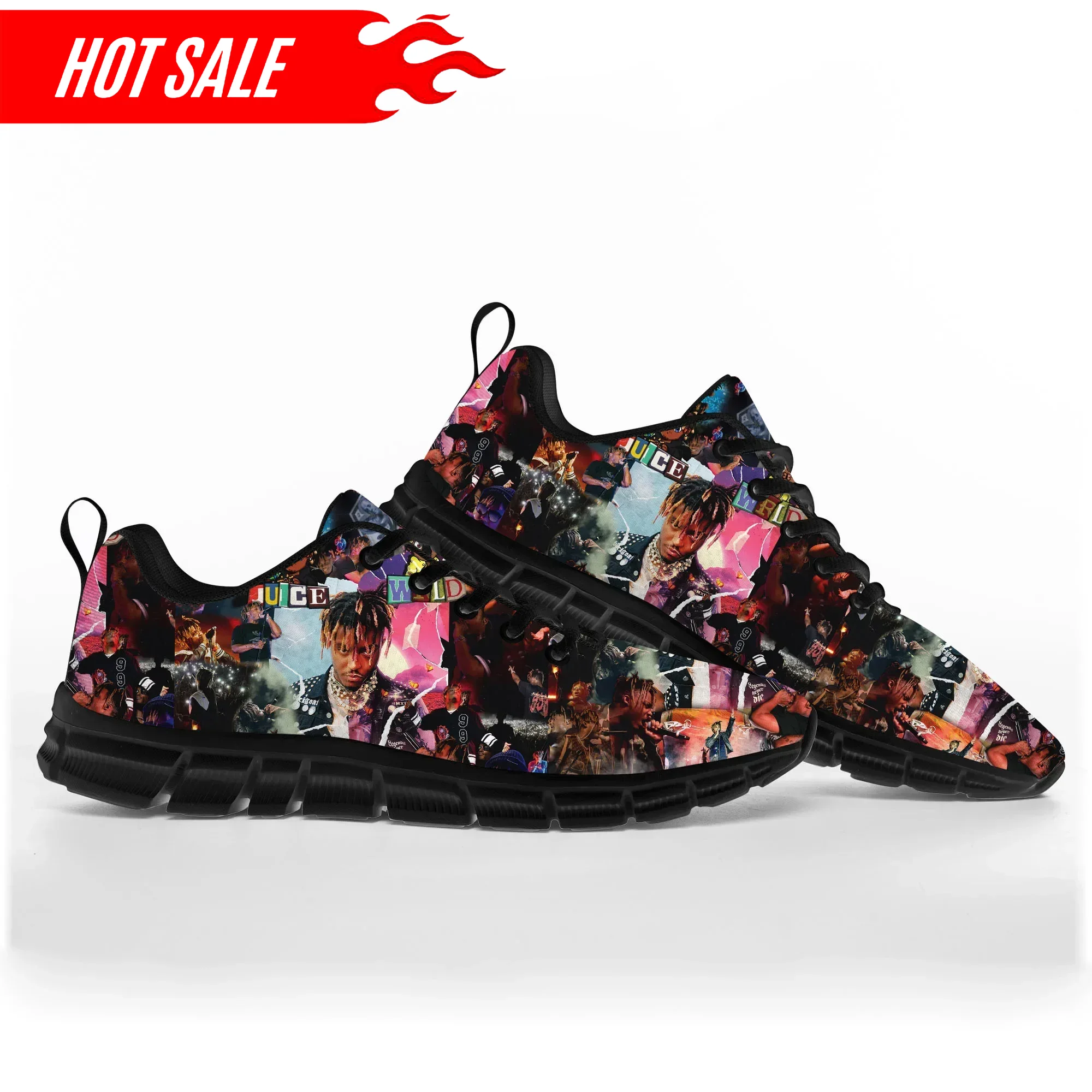 Women'S Fashion Gym Shoes - Hot Juice Wrld Hip Hop Rapper