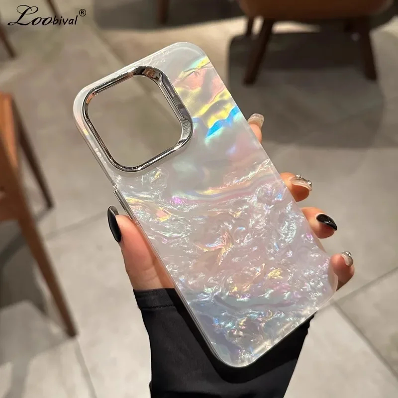 Women'S Fashion Retailers - Aurora Glitter Shell Case for iPhone