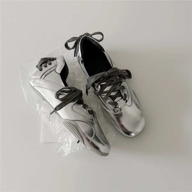 Women'S Fashion Gym Shoes - Women’s Fashion Sneakers, Retro Ballet Style