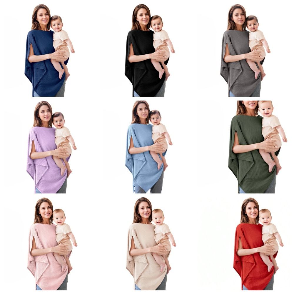 Women'S Fashion Poncho - Soft Nursing Cover for Breastfeeding Breathable