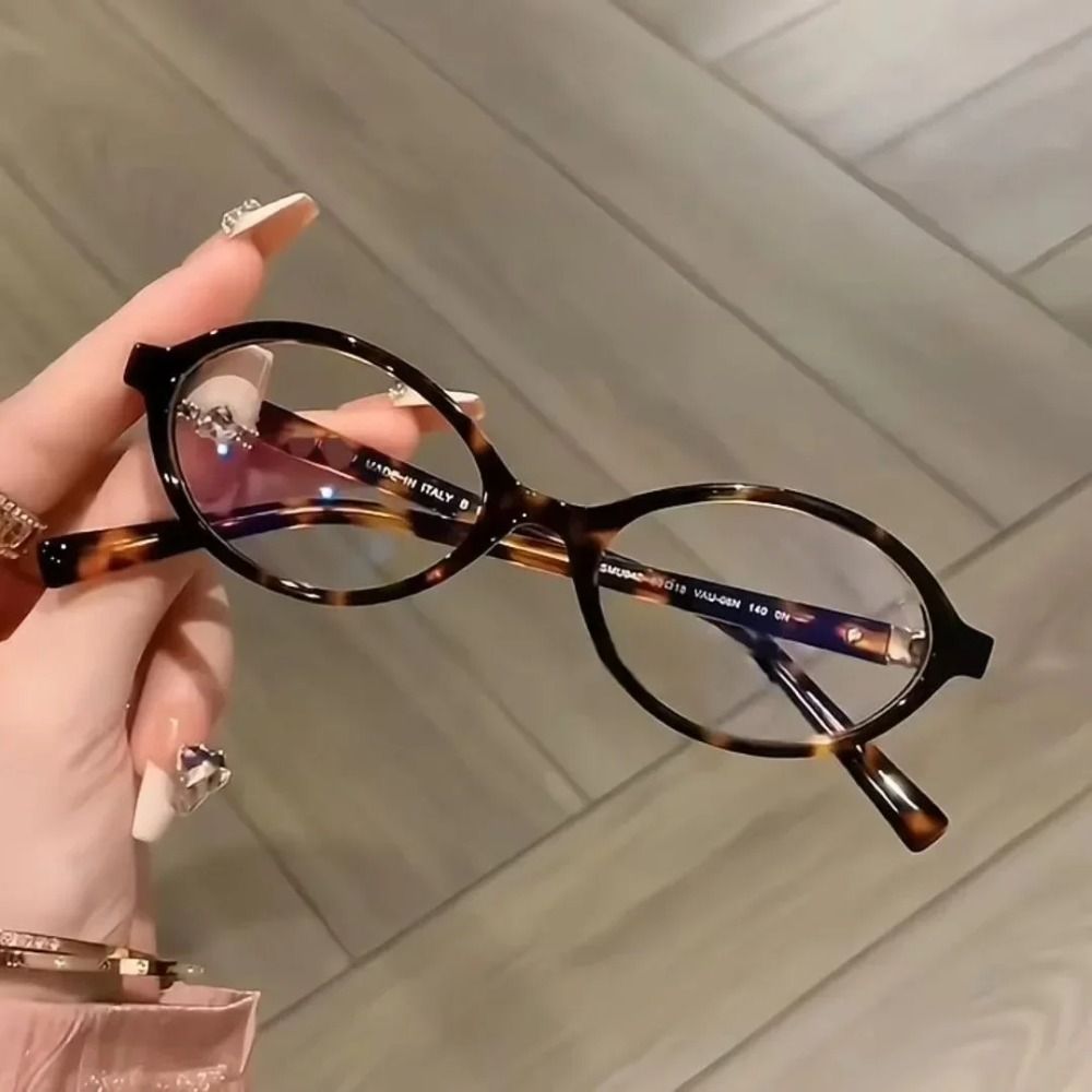 Women'S Fashion Reading Glasses - Women's sunglasses Y2K Retro Oval Frame