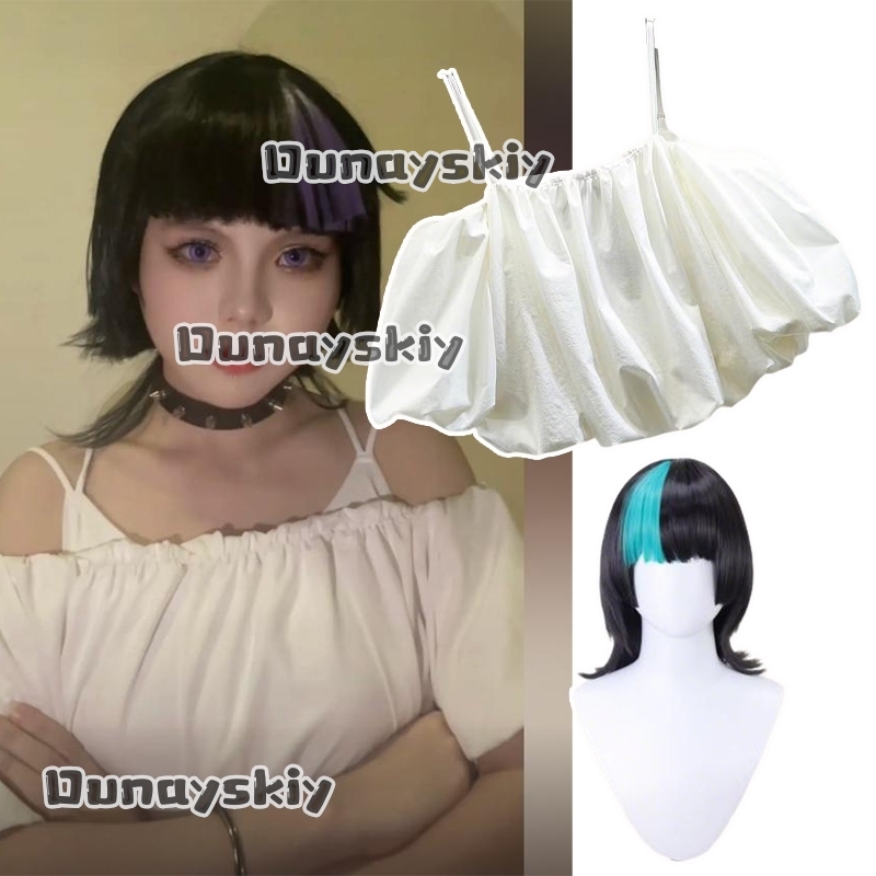 Pleated Skirt Women - aBc01Hoshi Kirara Roro Cosplay Costumes Wig