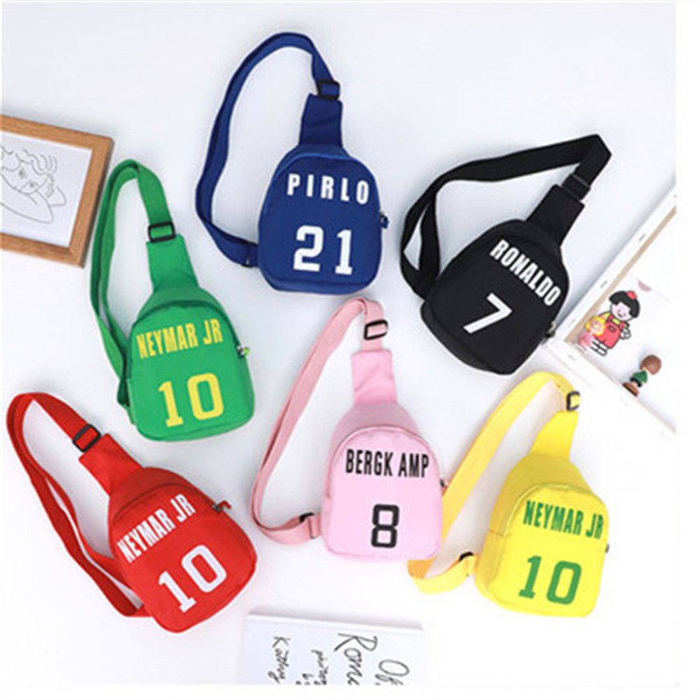 Canvas Tote Bag - 1pcs Cute Cartoon Children's Number Printed