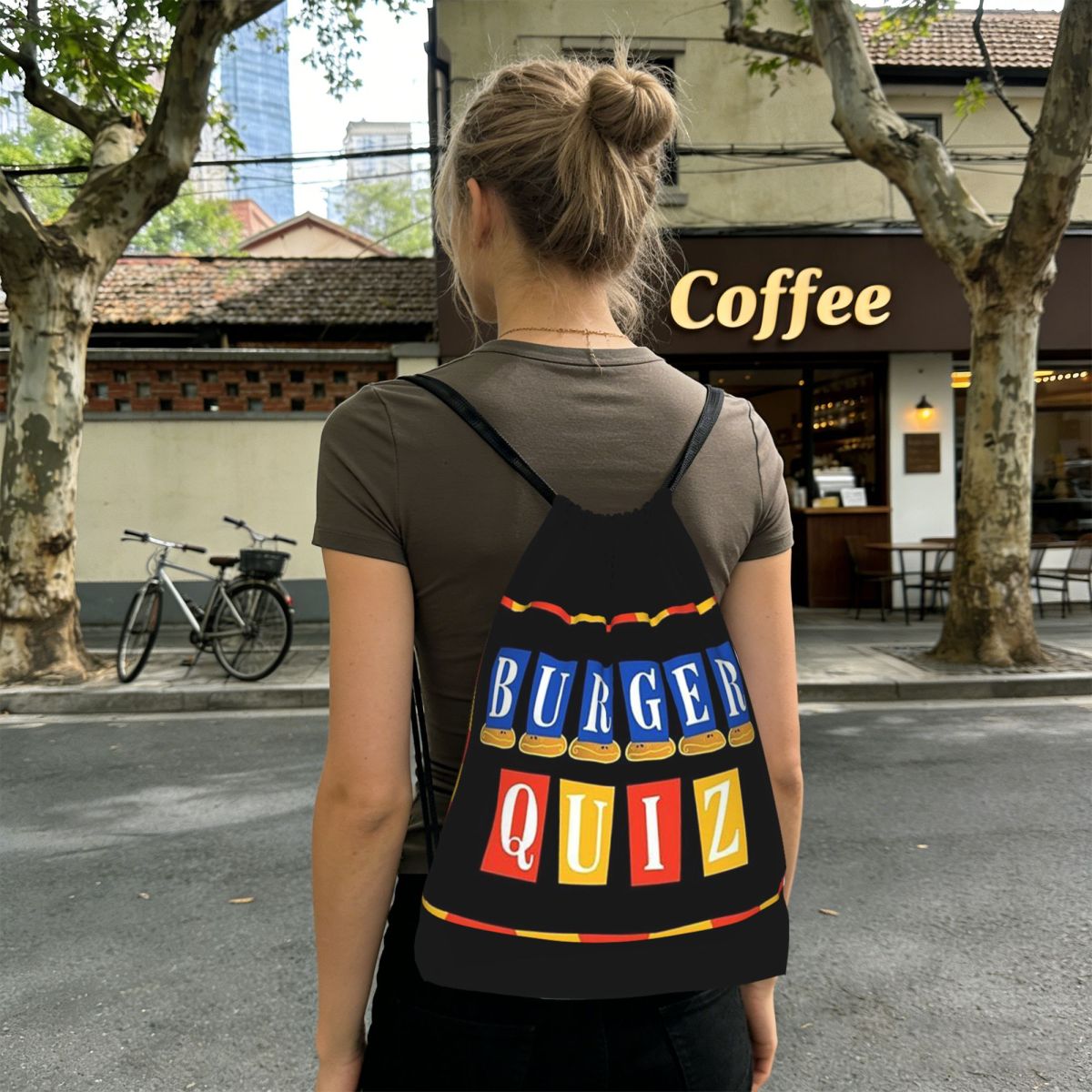 Women'S Fashion Quiz - Burger Quiz New Logo Backpacks Fashion