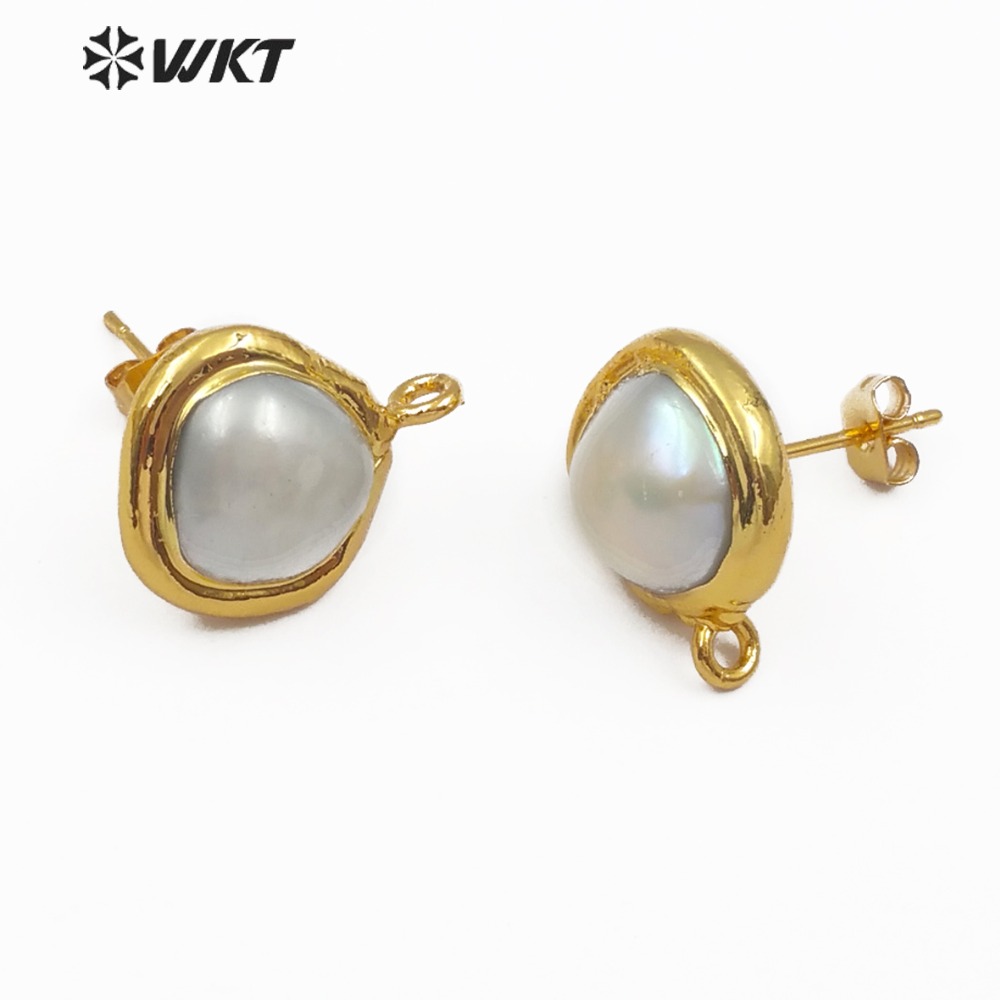 Women'S Fashion Vogue - WT-JF301 Pearl Jewelry Gold Electroplated Natural