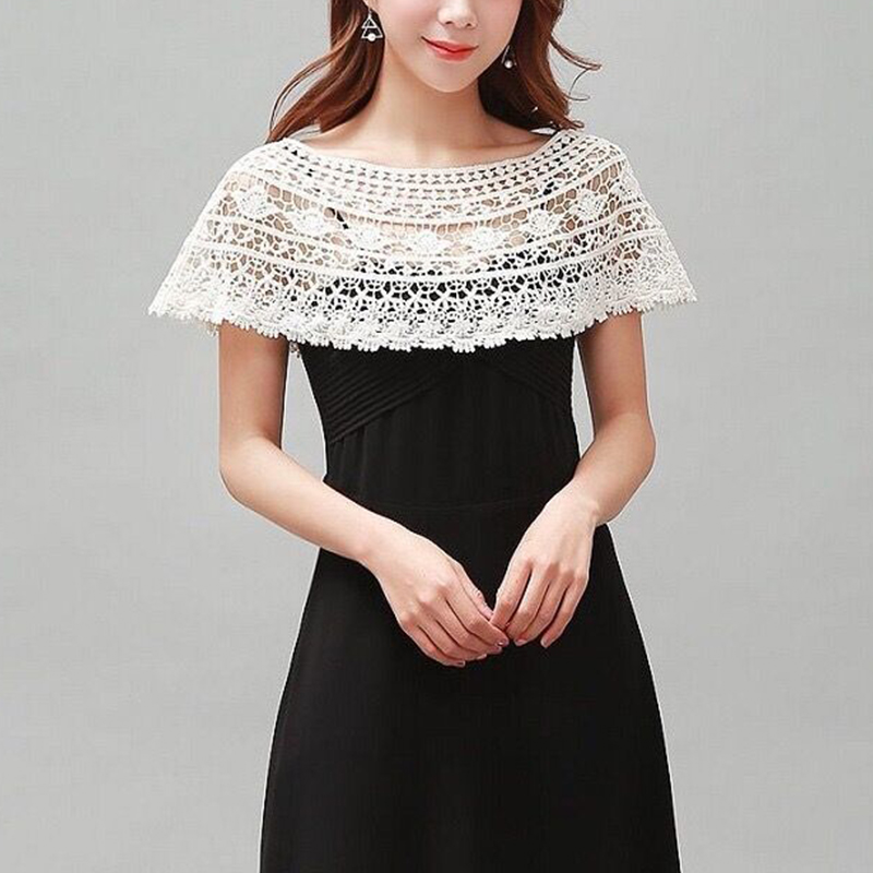 Women'S Fashion Poncho - Women Knit Hollow Out Shawl Wrap