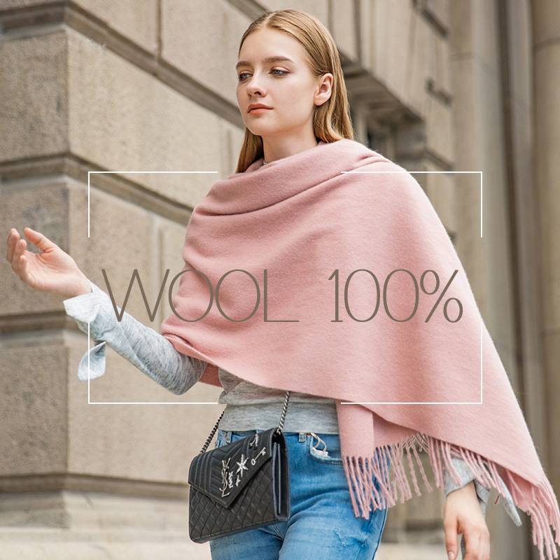 Women'S Fashion Poncho - Wool Winter Scarf Women Fashion Shawl