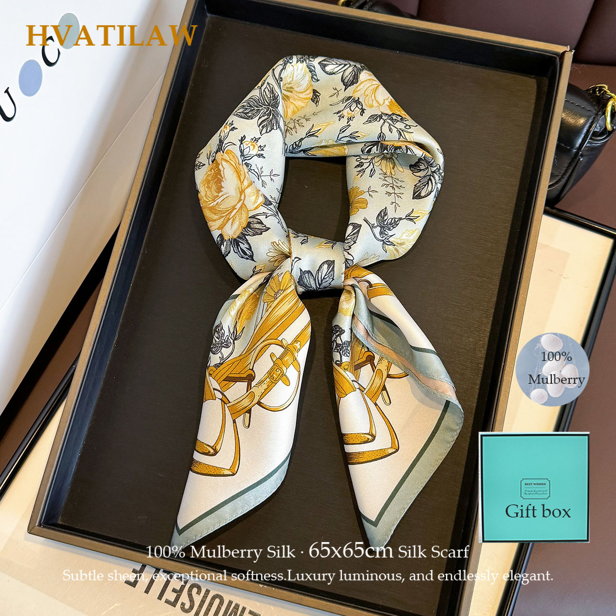 Women'S Fashion Poncho - 100% Real Silk Square Scarf Summer