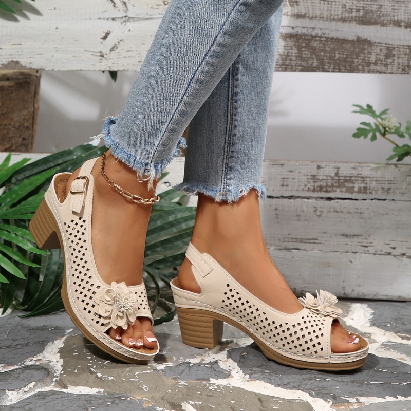 Women Chunky Heel Sandals Summ - Women Fashion Trend 2026 review and price
