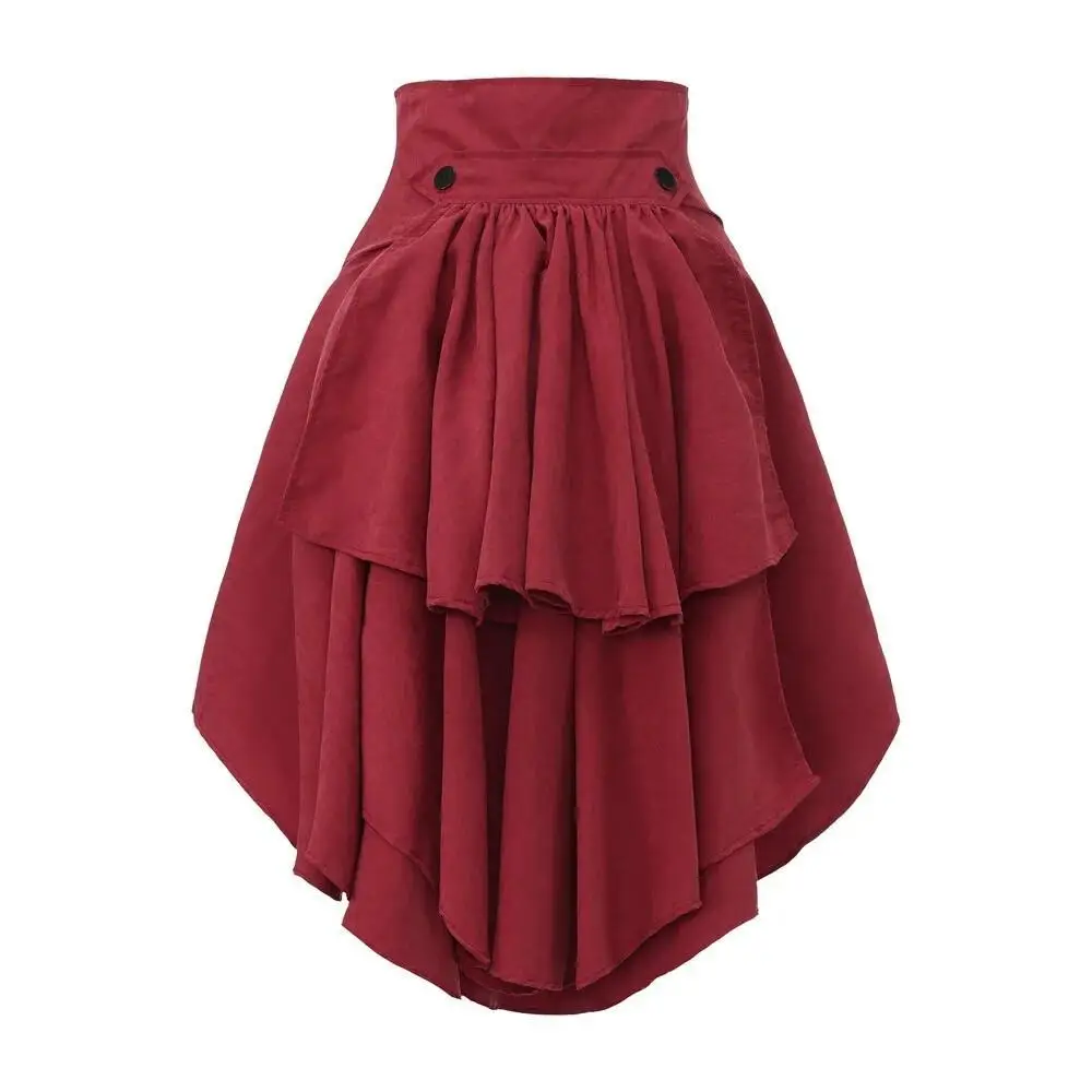 women's punk tailcoat Renaissa - Pleated Skirt Women review and price