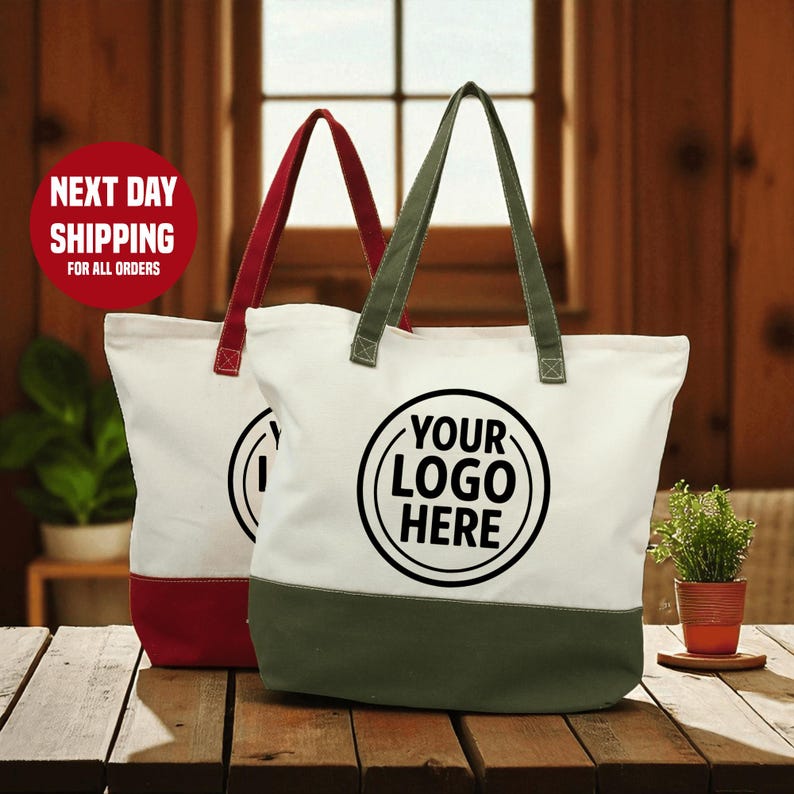 Custom Logo Tote Bag Personali - Women Fashion Brand Logo review and price