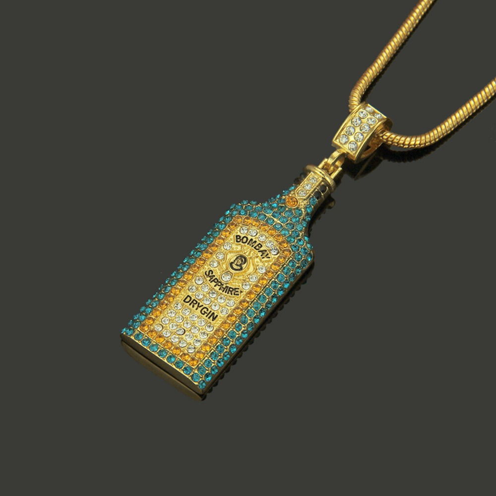 Big Wine bottle Necklaces Full - Women'S Fashion Vogue review and price