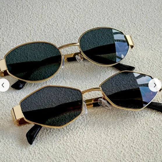 Trendy Round Frame Metal Sungl - Women'S Fashion Eyewear review and price