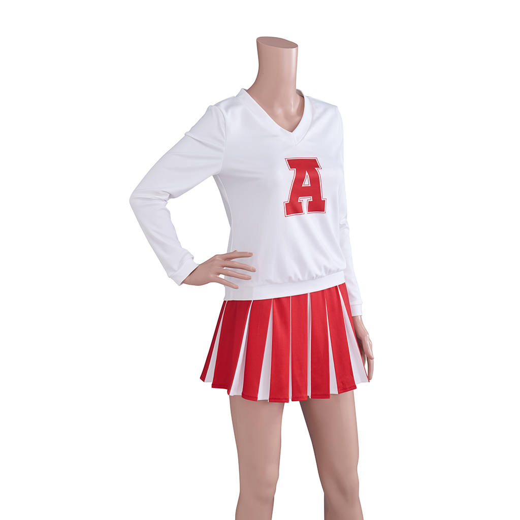 Betty Nerd Cheerleader Uniform - Pleated Skirt Women review and price