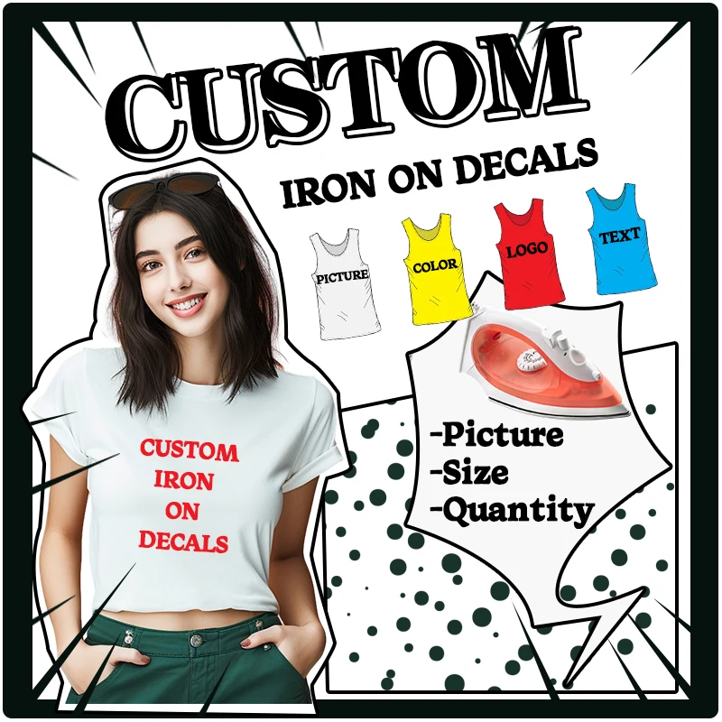 50PCS Custom Thermal Sticker B - Women Fashion Brand Logo review and price