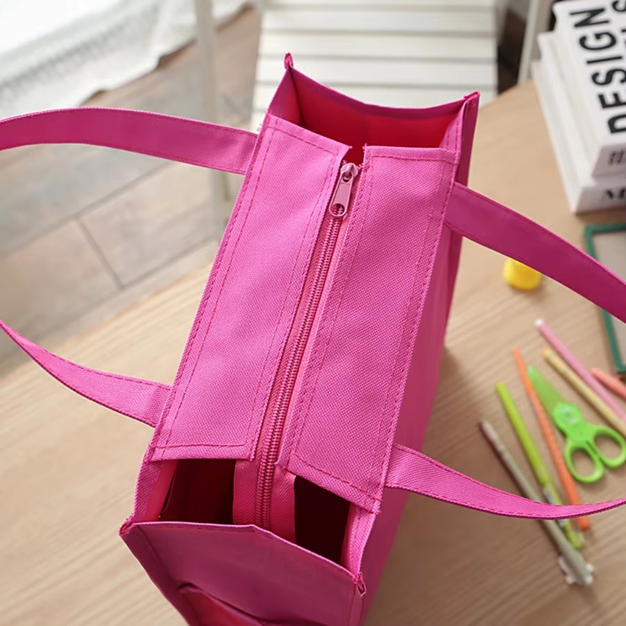 Portable waterproof lunch bag  - Canvas Tote Bag review and price
