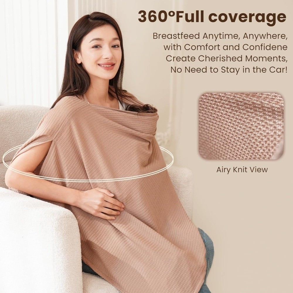 Soft Nursing Cover for Breastf - Women'S Fashion Poncho review and price