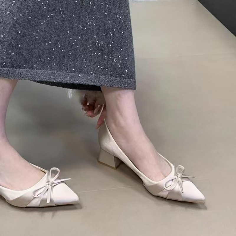 Retro Mid-length Single Shoes  - Women'S Fashion Belts review and price