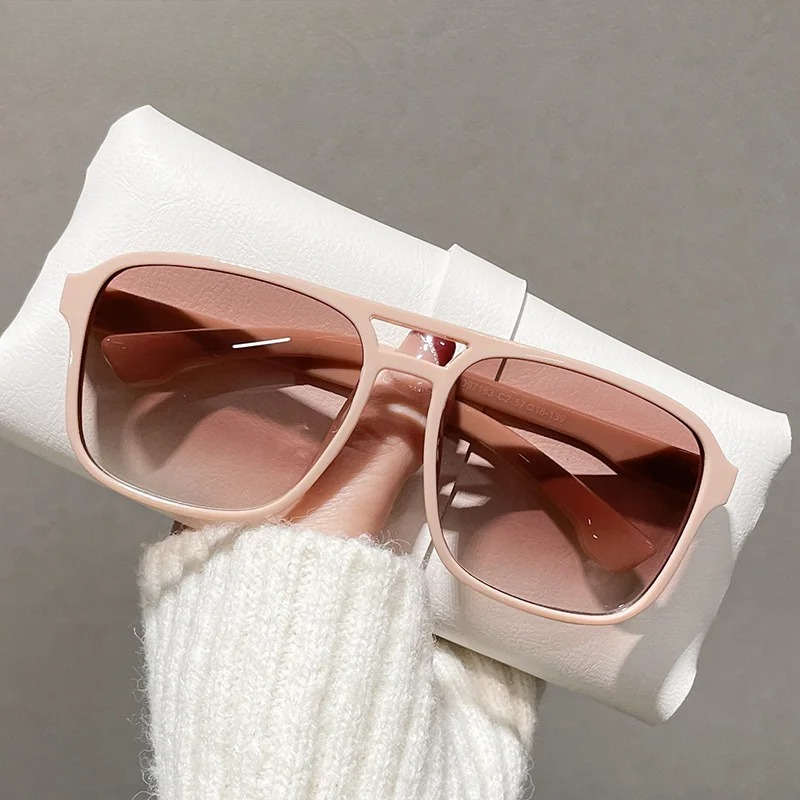 Square Double Bridges Sunglass - Women'S Fashion Eyewear review and price