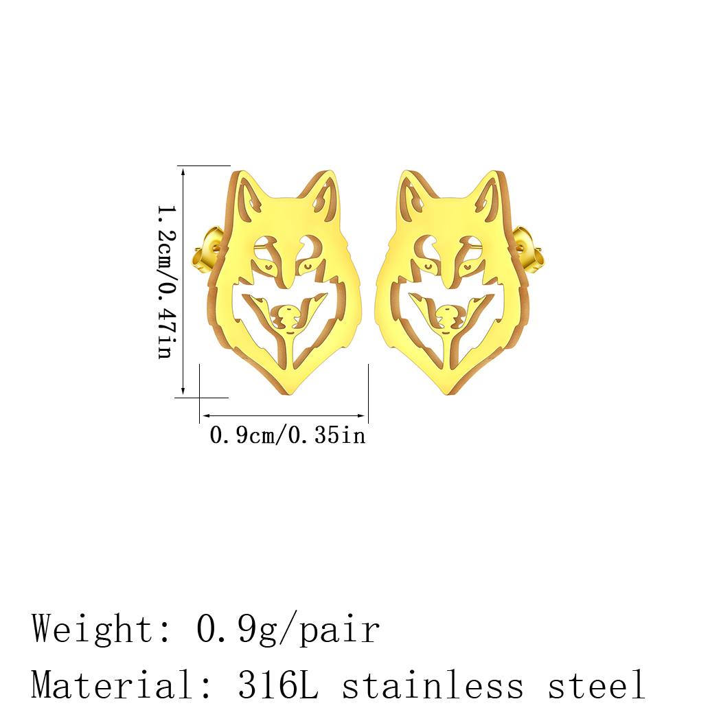 Chandler Wolves Png Earring Wo - Women Fashion Png review and price