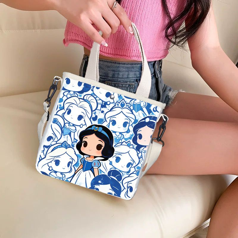 Cartoon snow white Characters  - Canvas Tote Bag review and price
