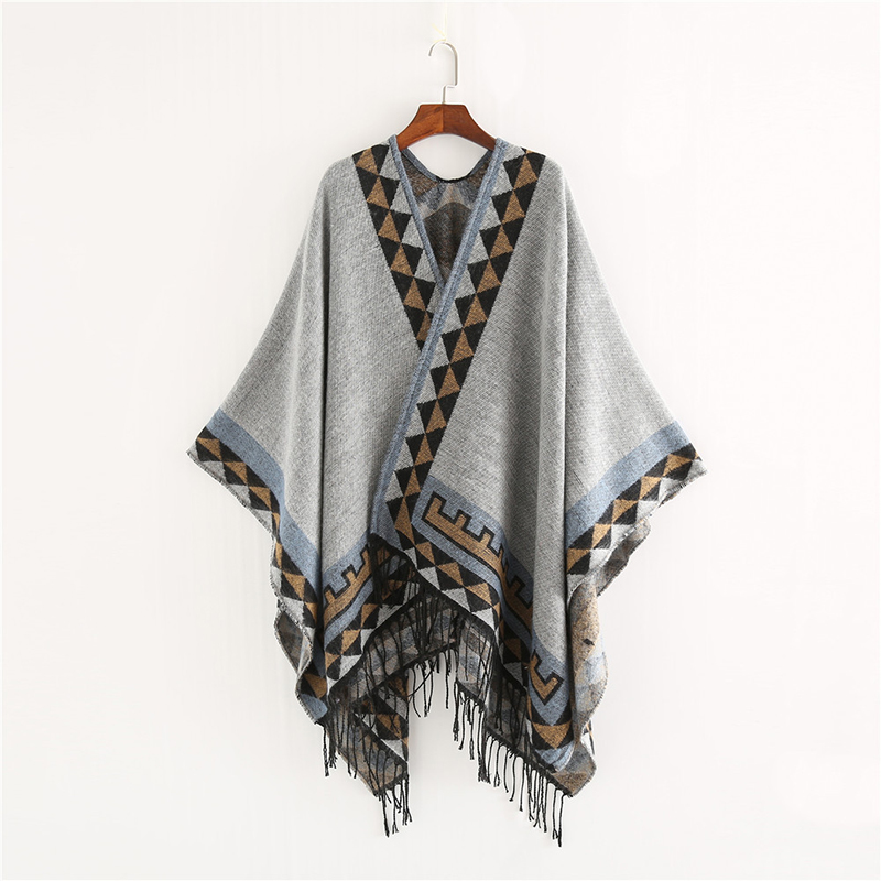 Indian Style Fashion Geometric - Women'S Fashion Poncho review and price