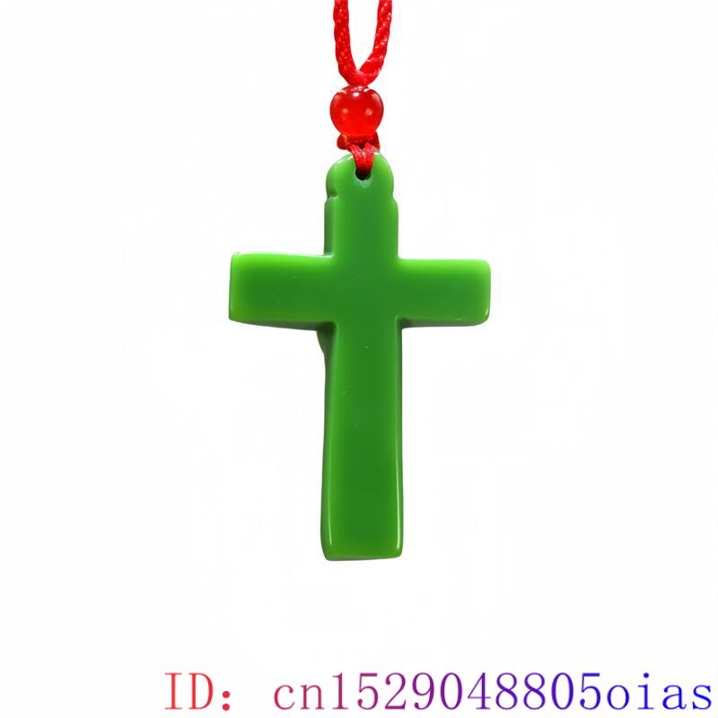 Green Real Jade Cross Pendant  - Women Fashion Jewellery review and price