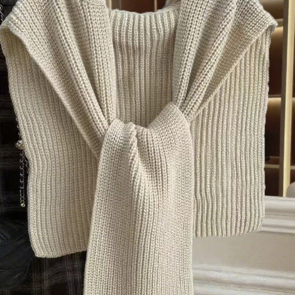 Scarf Oversized Knit Cape Shaw - Women'S Fashion Poncho review and price