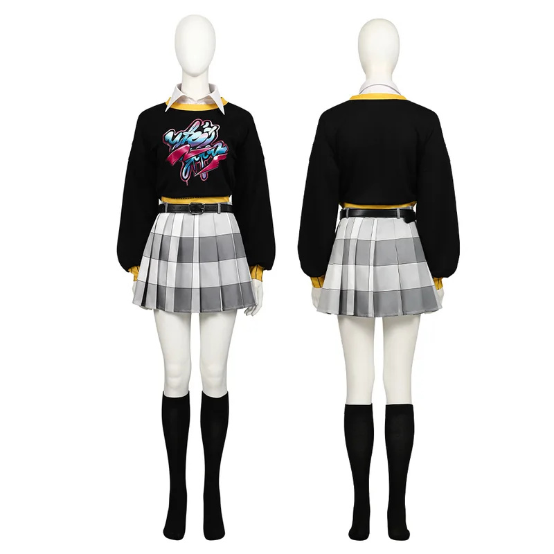 DY20Game P5X Cosplay Costume A - Pleated Skirt Women review and price