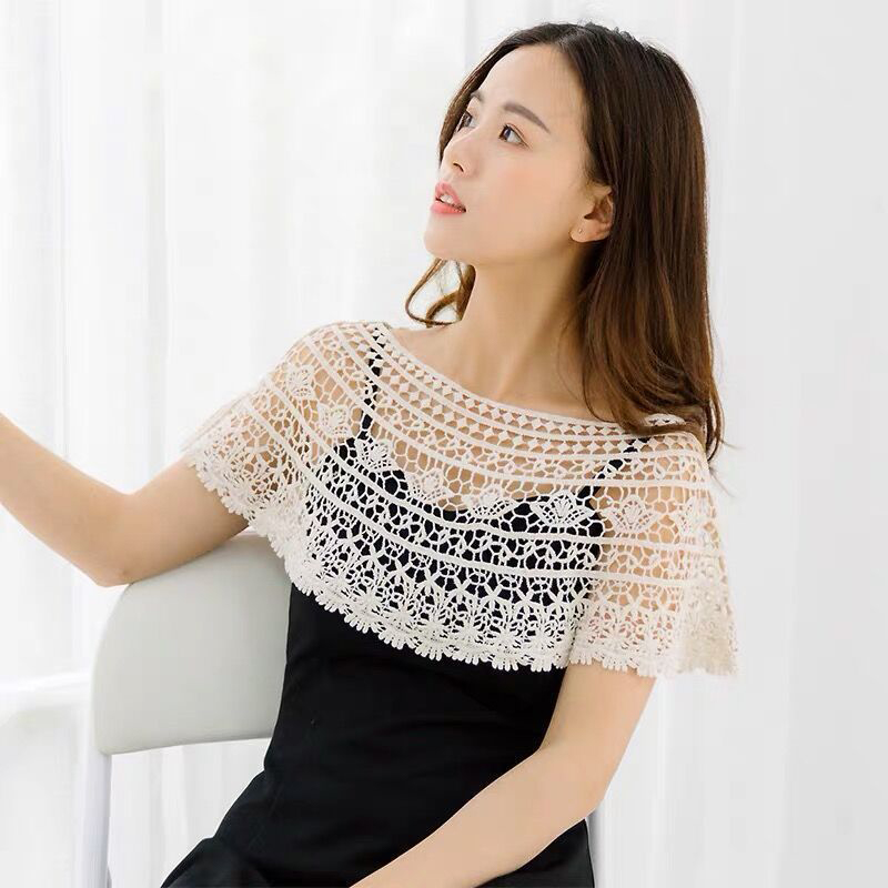 Women Knit Hollow Out Shawl Wr - Women'S Fashion Poncho review and price