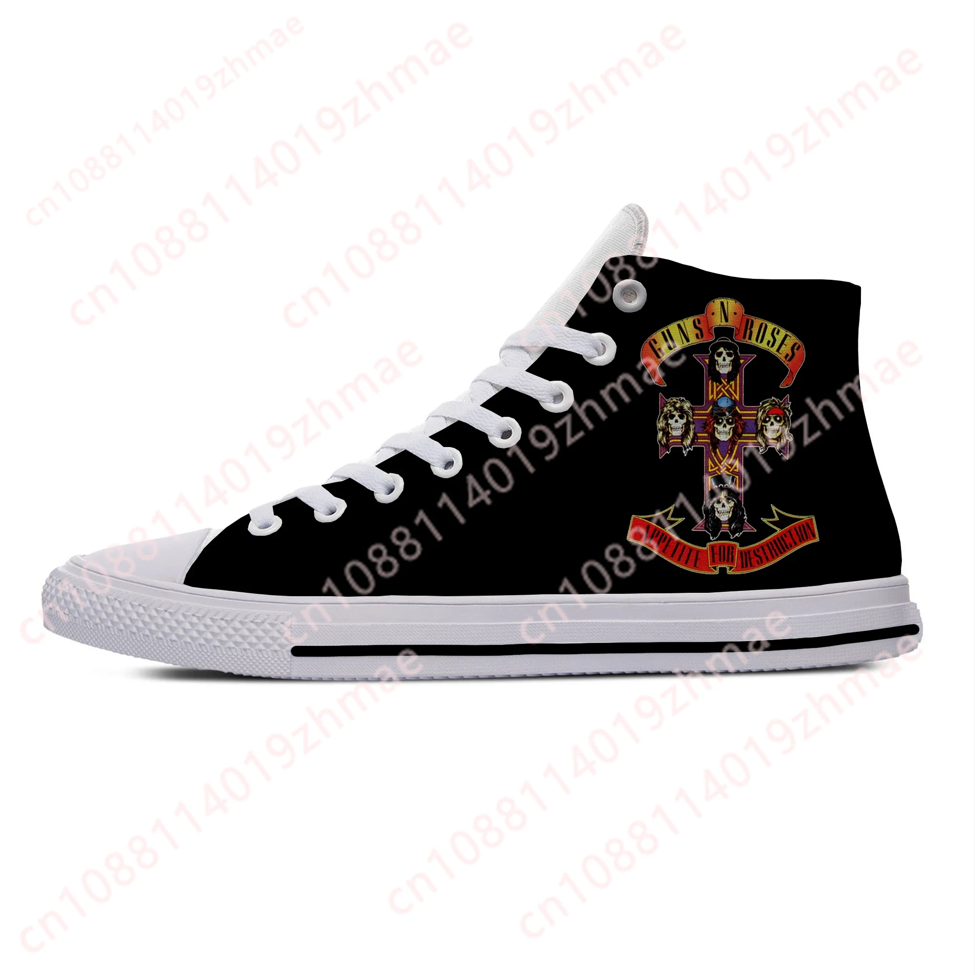 Hot 3D Guns N Rose Heavy Metal - Women'S Fashion Gym Shoes review and price