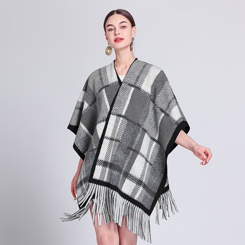 5 Style 18 Colors Faux Cashmer - Women'S Fashion Poncho review and price