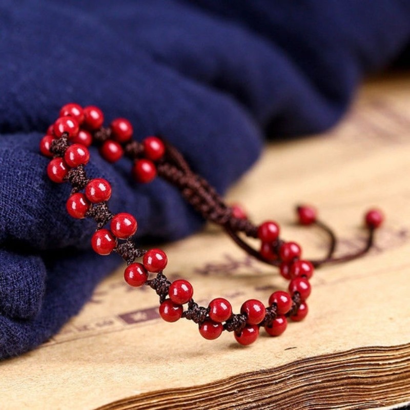 Customized Natural Red Cinnaba - Women Fashion Jewellery review and price