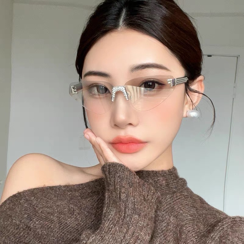 Women's Sexy Cat Eye Rimless R - Women'S Fashion Reading Glasses review and price