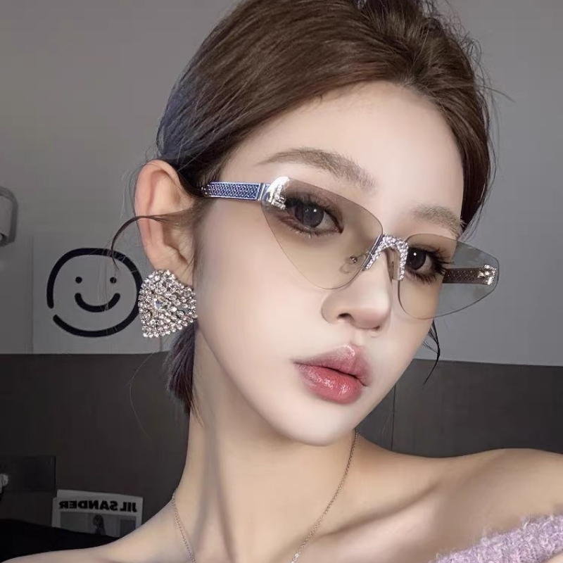 Women's Sexy Cat Eye Rimless R - Women'S Fashion Reading Glasses review and price
