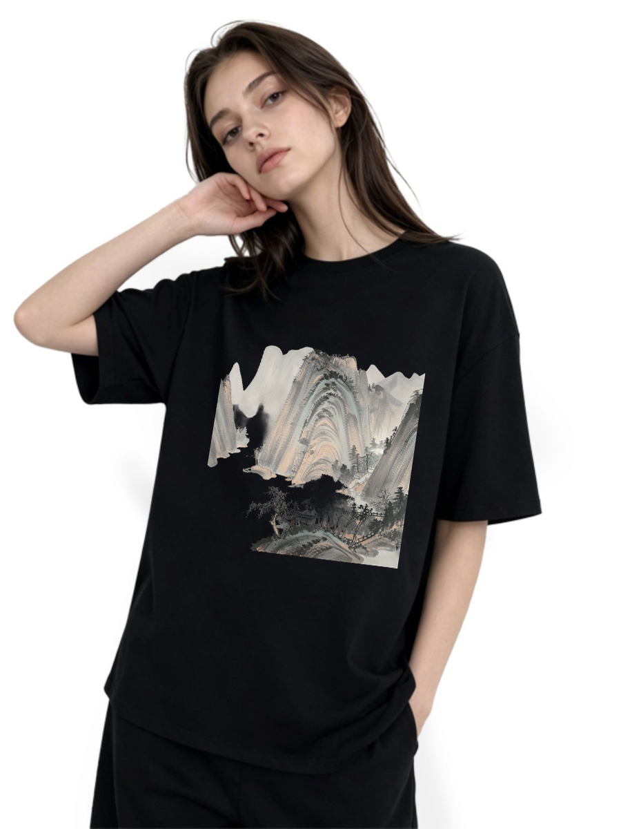 T Shirts Streetwear Oversized  - Women Fashion Brand Logo review and price