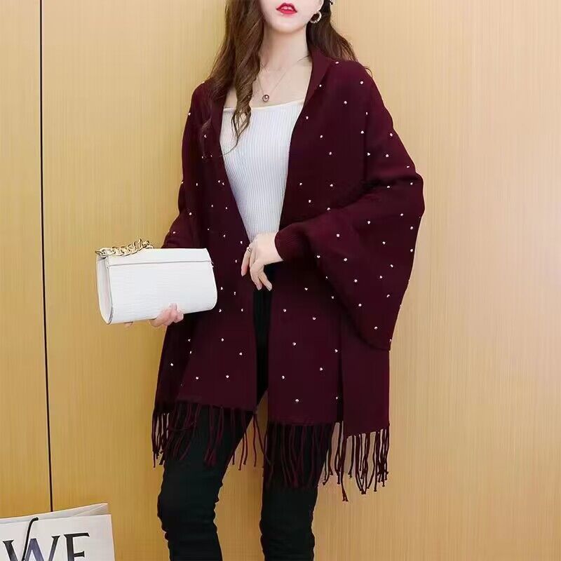 4 Colors Soild Cloak Oversize  - Women'S Fashion Poncho review and price