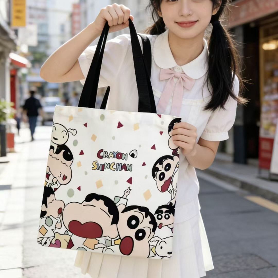 2026 New Crayon Shin-chan Canv - Canvas Tote Bag review and price