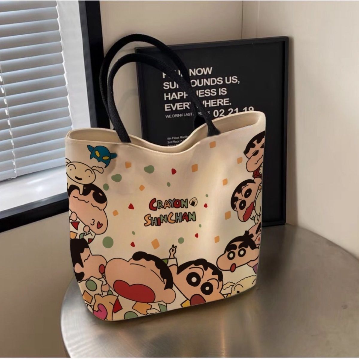 2026 New Crayon Shin-chan Canv - Canvas Tote Bag review and price