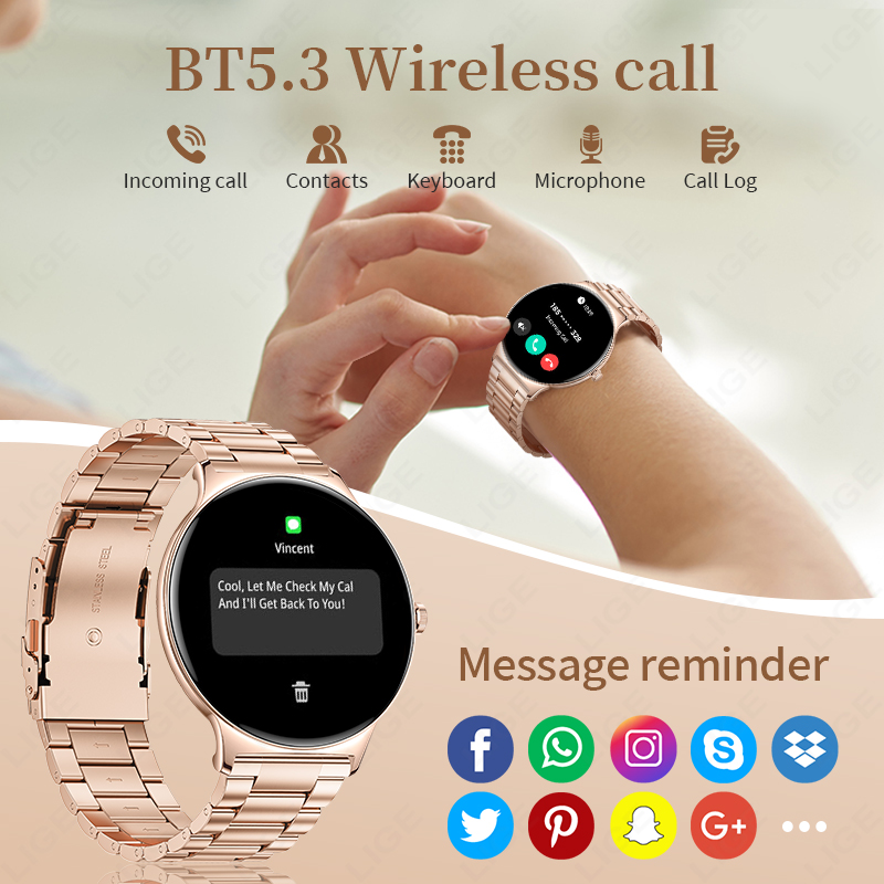 2025True AMOLED Smart Watch La - Women'S Day Fashion Show review and price