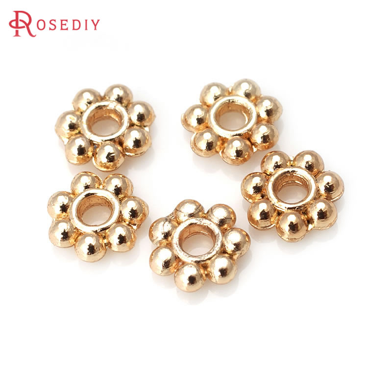 18K Gold Color Brass Flower Sp - Women Fashion Jewellery review and price