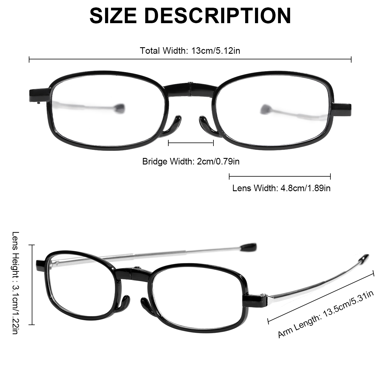 1pc  Folding Reading Glasses R - Women'S Fashion Reading Glasses review and price