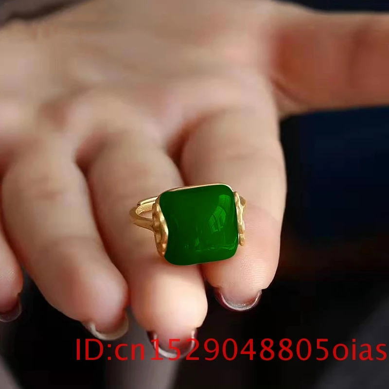 Natural Hetian Jade Ring Fashi - Women Fashion Jewellery review and price